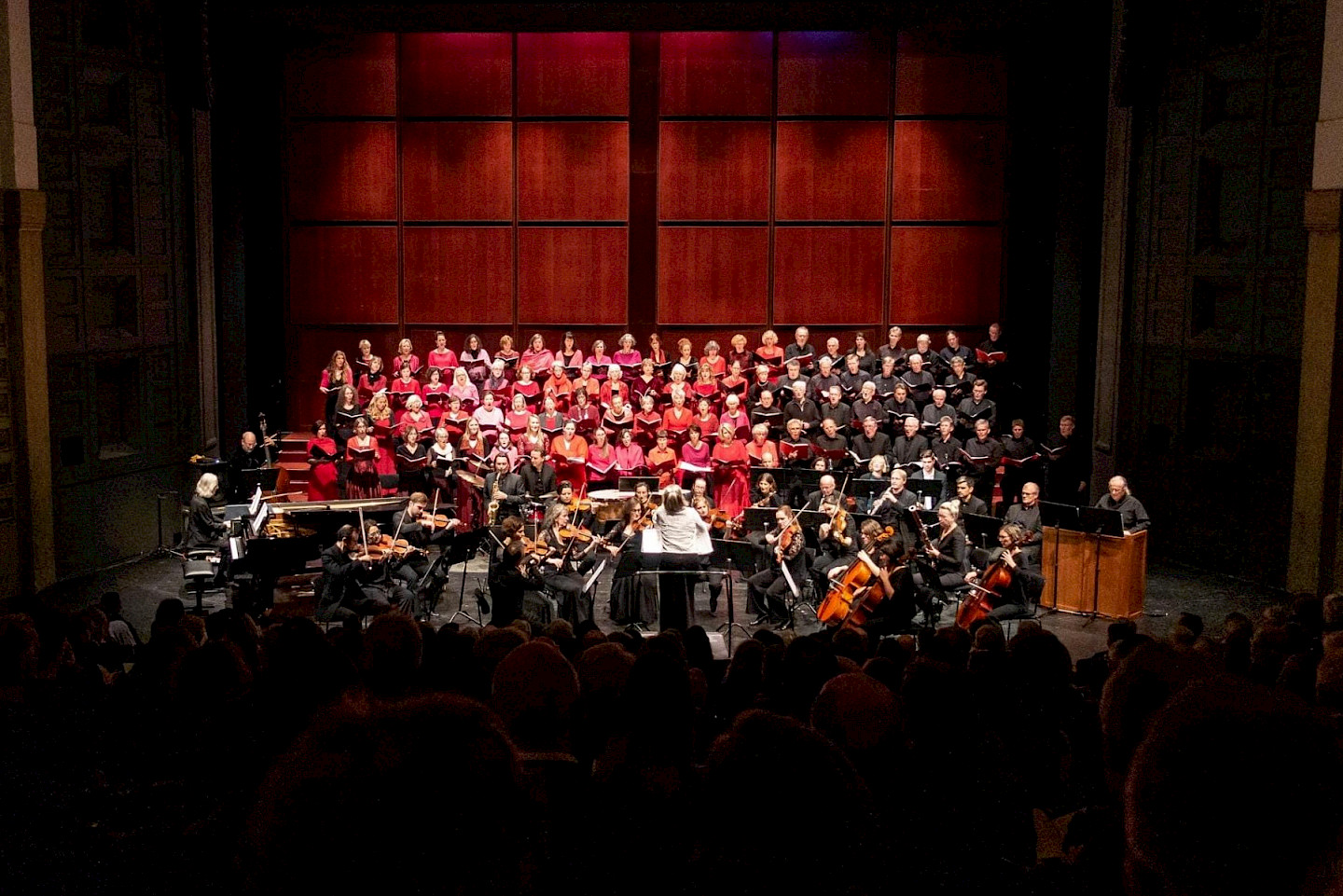 Concert of the "Weihnachts-Oratorium in Jazz" in 2022 in the Prinzregententheater, Munich