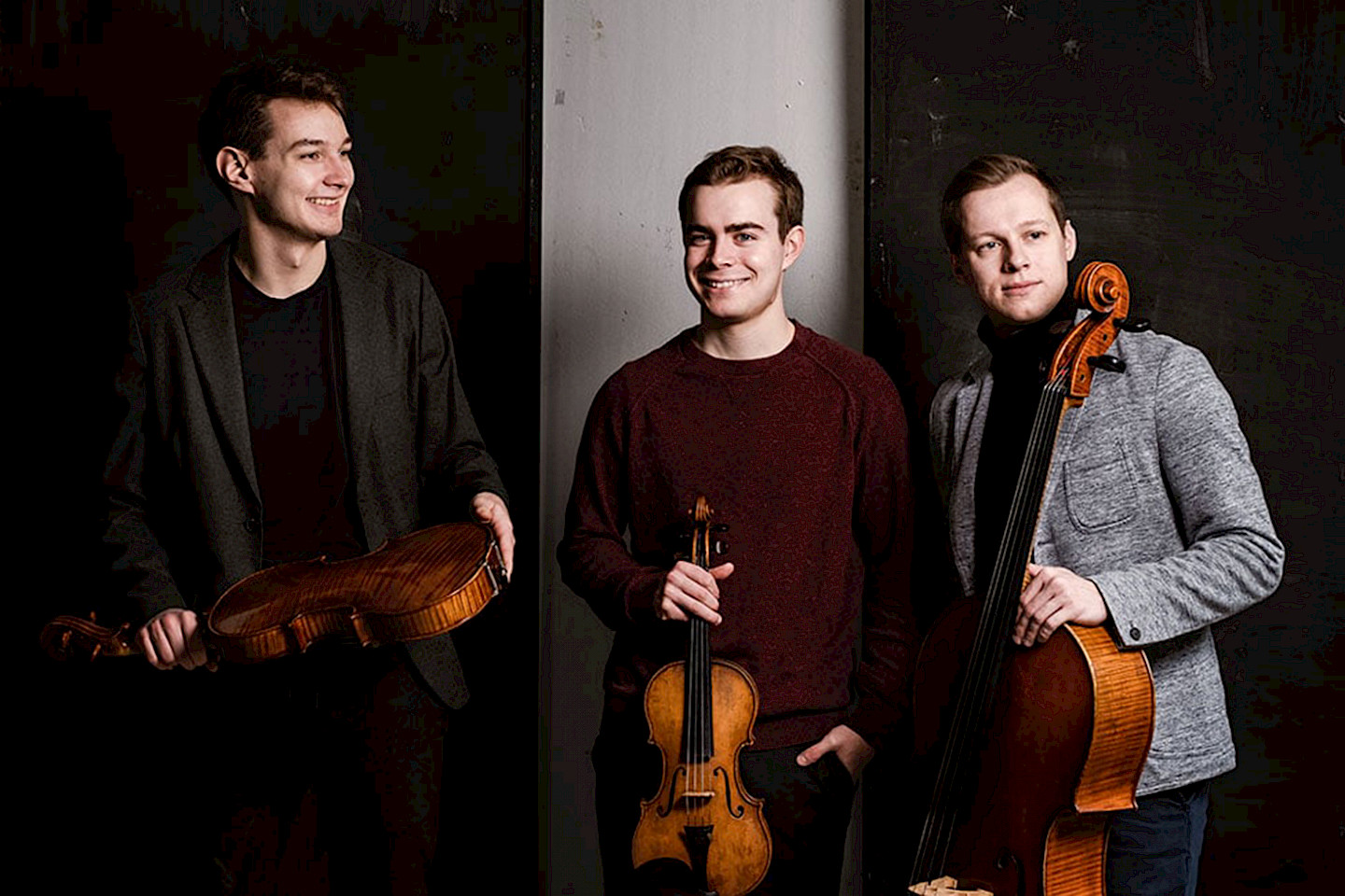 Streichtrio mit Fabian Jüngling, Louis Vandory und Valentin Lutter