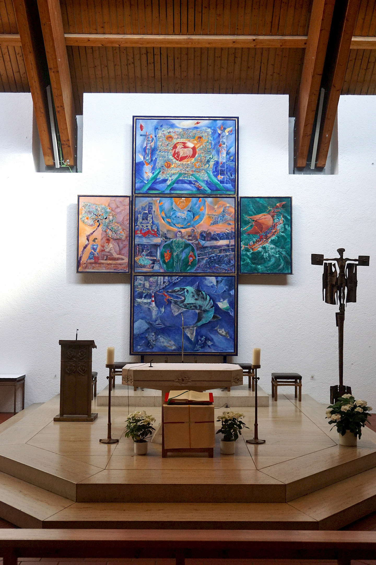 Altarbild von Emil Wachter Altarbild von Emil Wachter