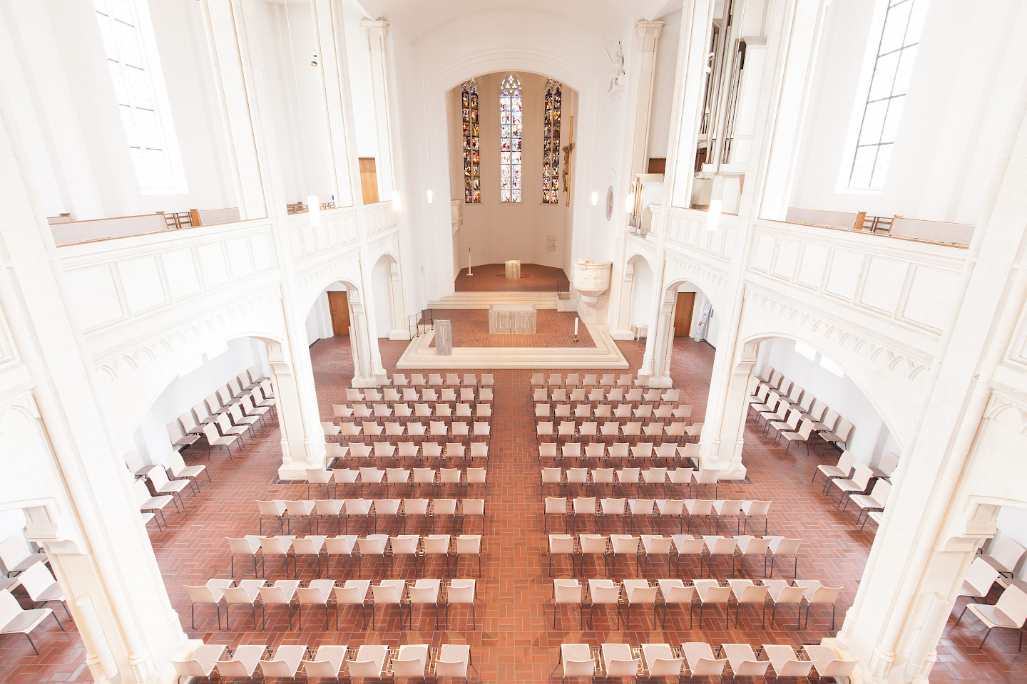 View from the organ loft in St Mark's