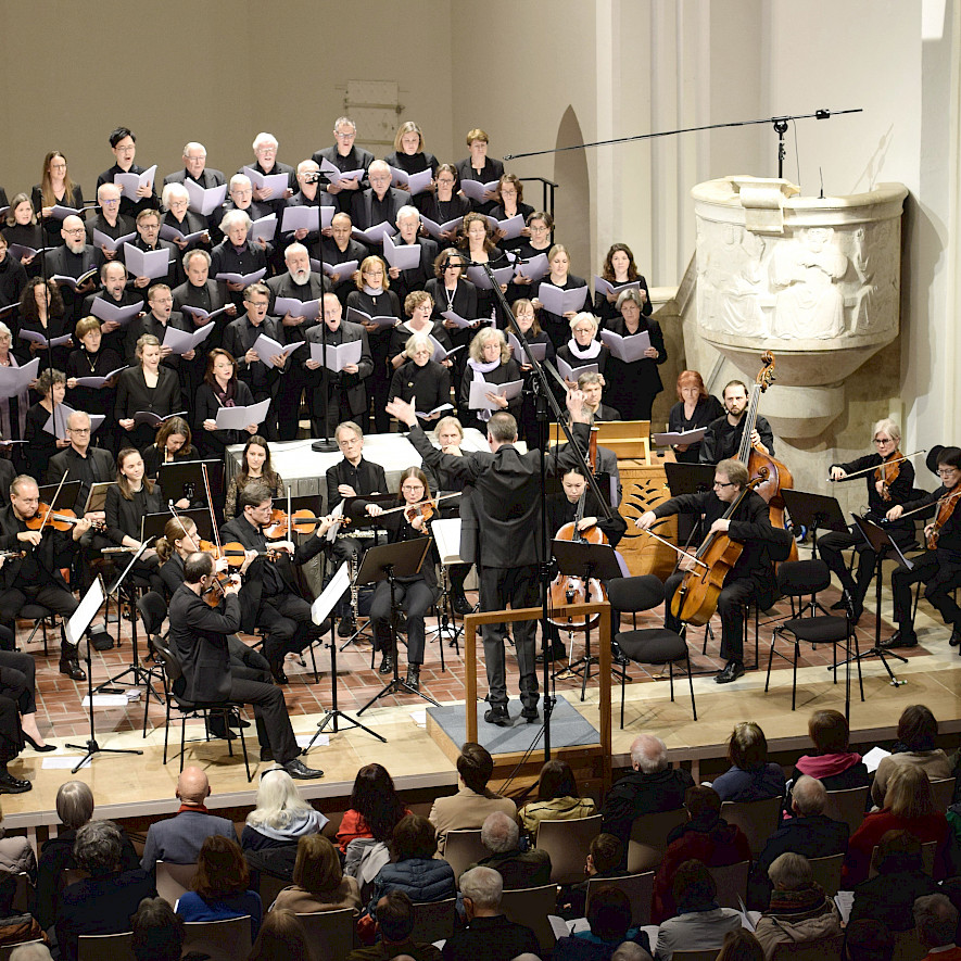 Markuschor Munich with Bach's Mass in B minor 2023 © Peter Möhring