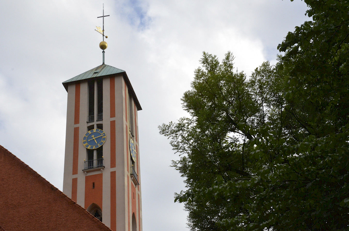 The church tower of St Mark's
