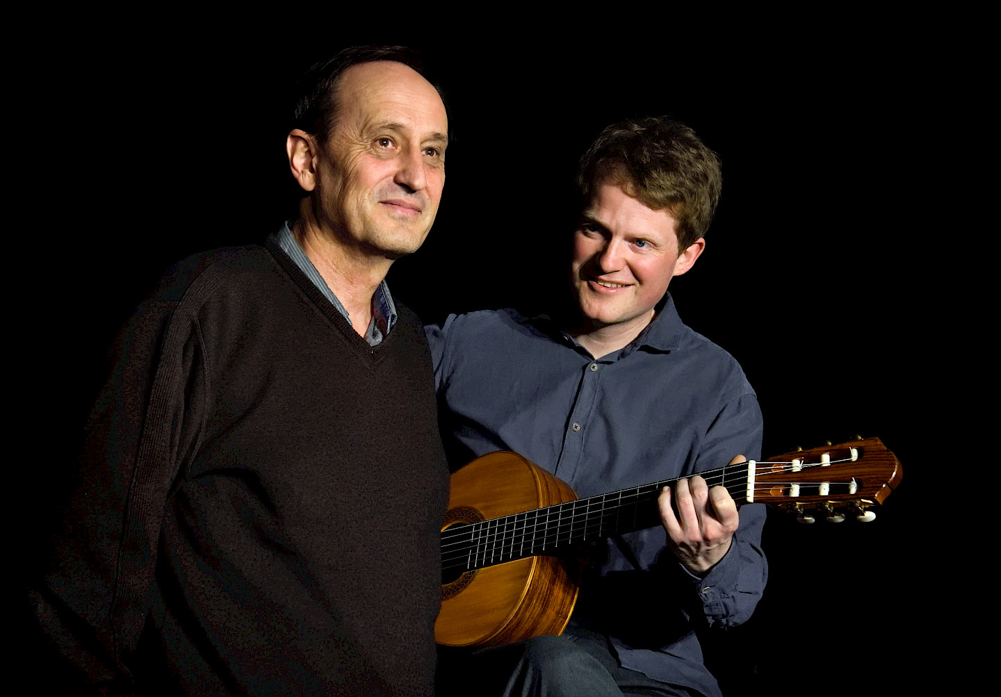 Biograf Alois Prinz und an der Gitarre Johannes Öllinger