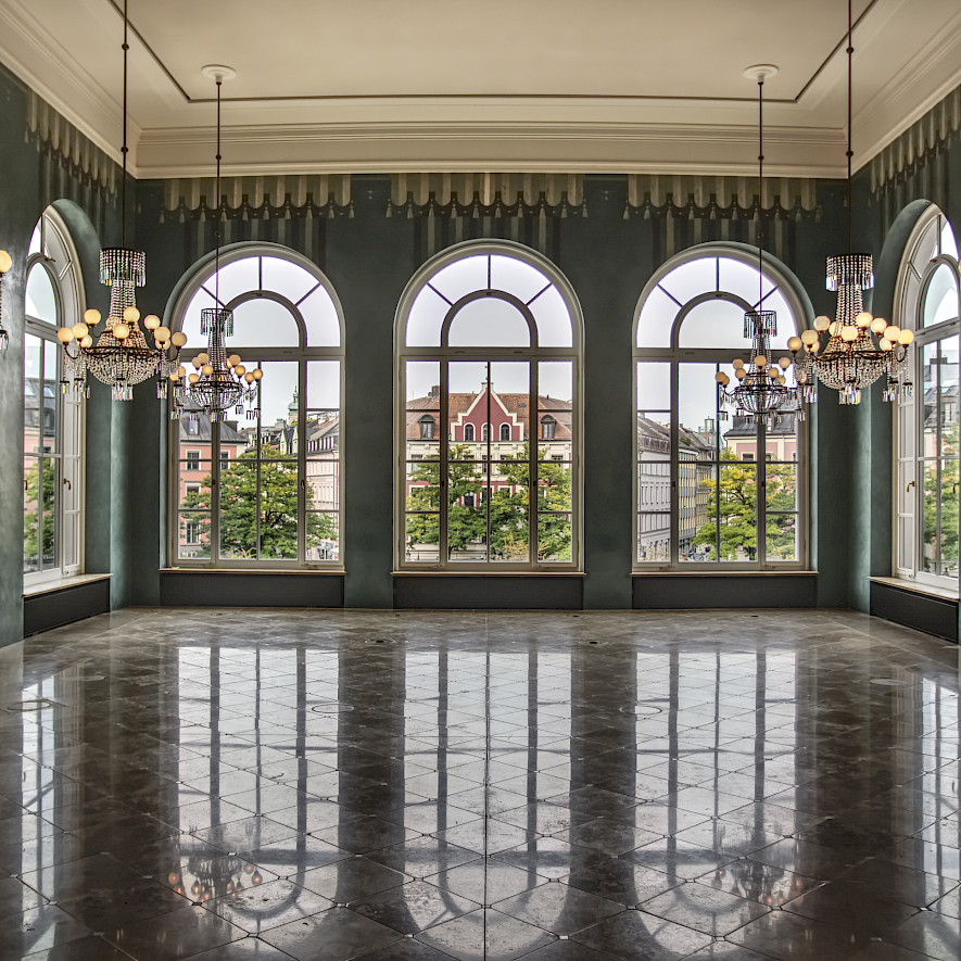 Foyer des Staatstheaters am Gärtnerplatz © Christian POGO Zach