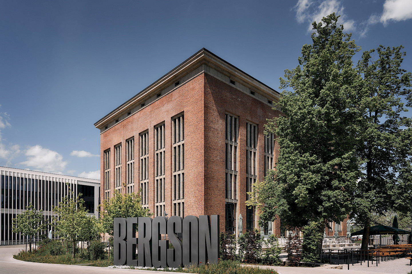 Außenansicht Bergson Kunstkraftwerk