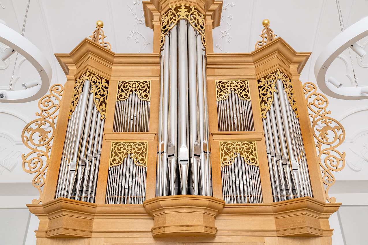 Orgel von Jürgen Ahrend, Leer 1995 © Deutsches Museum / Reinhard Krause