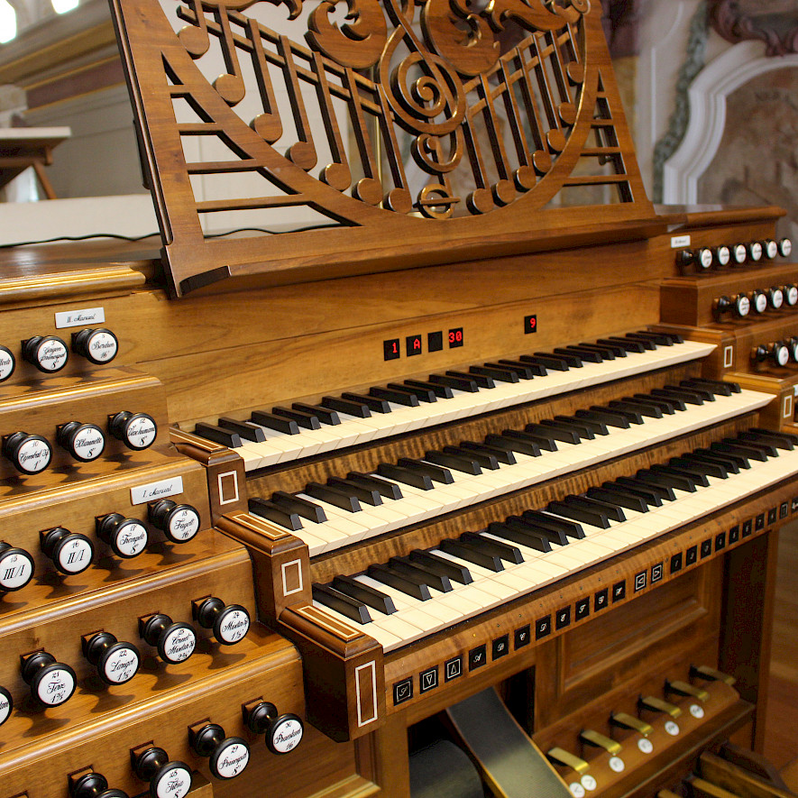 Die Vleugels-Orgel in der Bürgersaalkirche © Marianische Männerkongregation