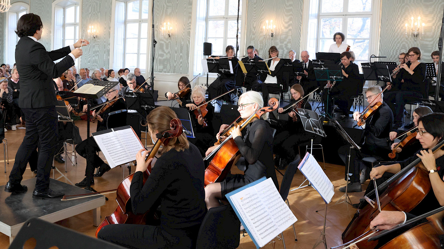 Konzert im Hubertussaal von Schloss Nymphenburg im Jahr 2024