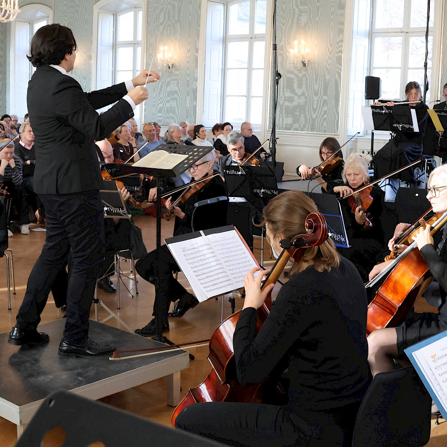 Konzert im Hubertussaal von Schloss Nymphenburg im Jahr 2024 © Philludiker e.V.