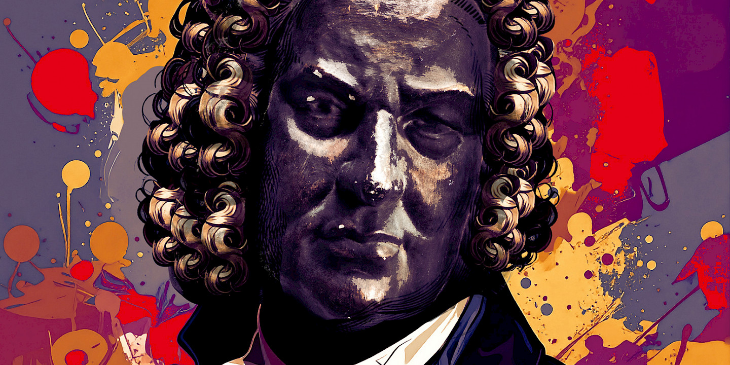 Grafik auf Grundlage eines Fotos der Maske, 2025