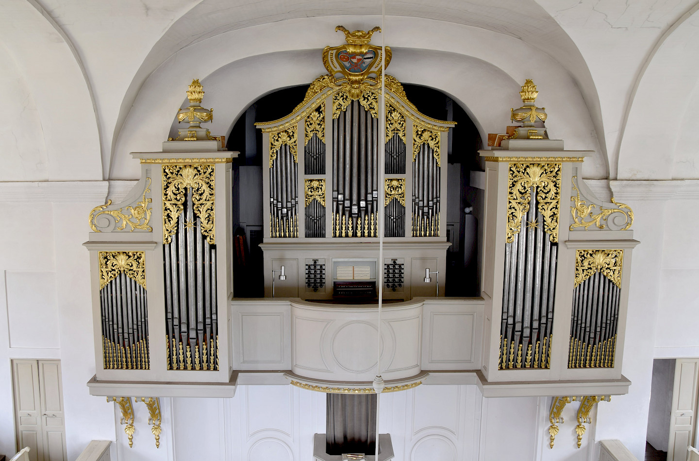 Heinrich-Gottlieb-Herbst-Orgel in der Schloßkirche Lahm (1732)