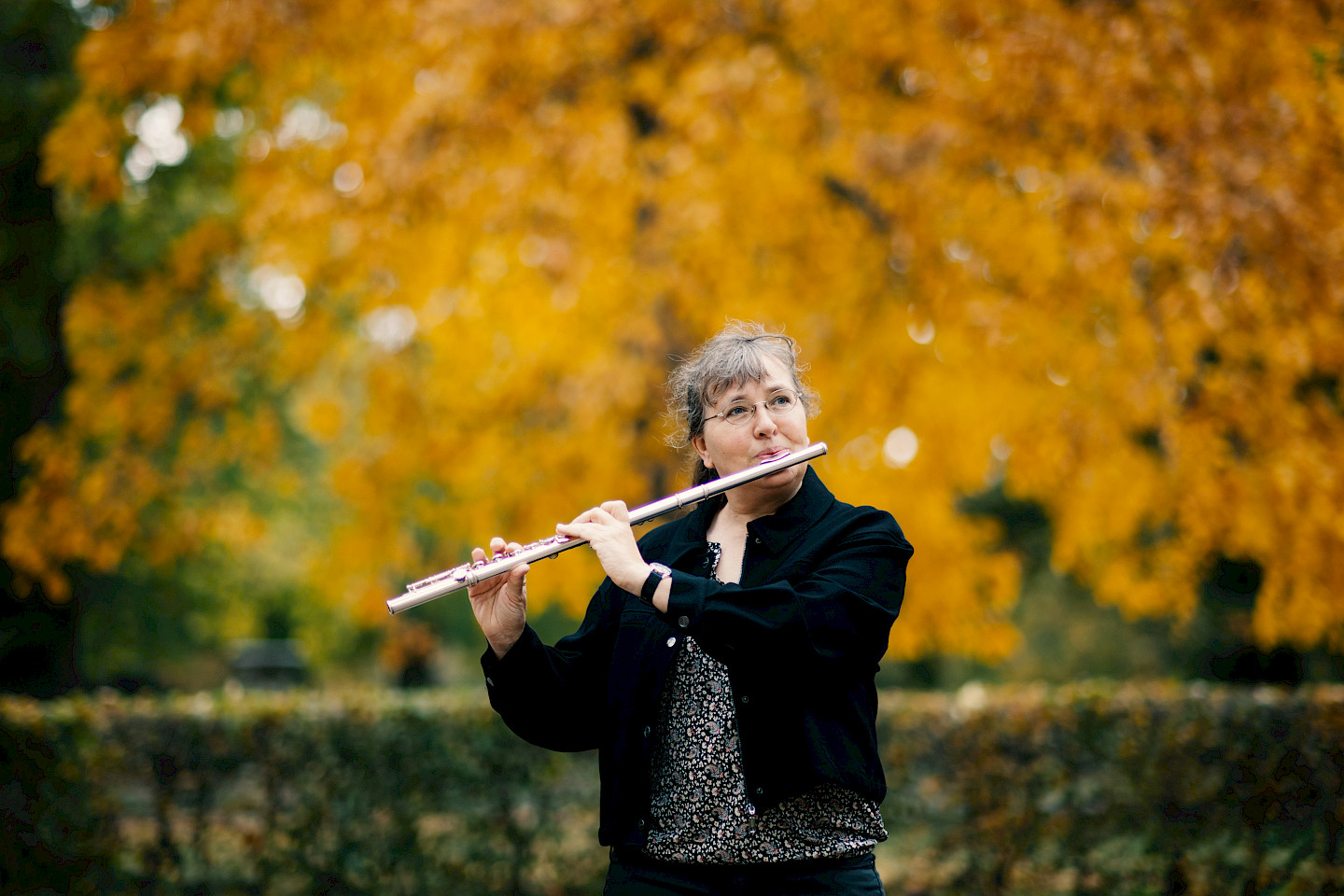 Kathrin Beddig, Flötistin, 2020