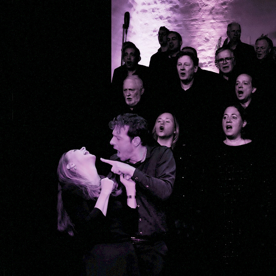 LaTriviata zusammen mit den Stephanus Voices © Doris Würgert