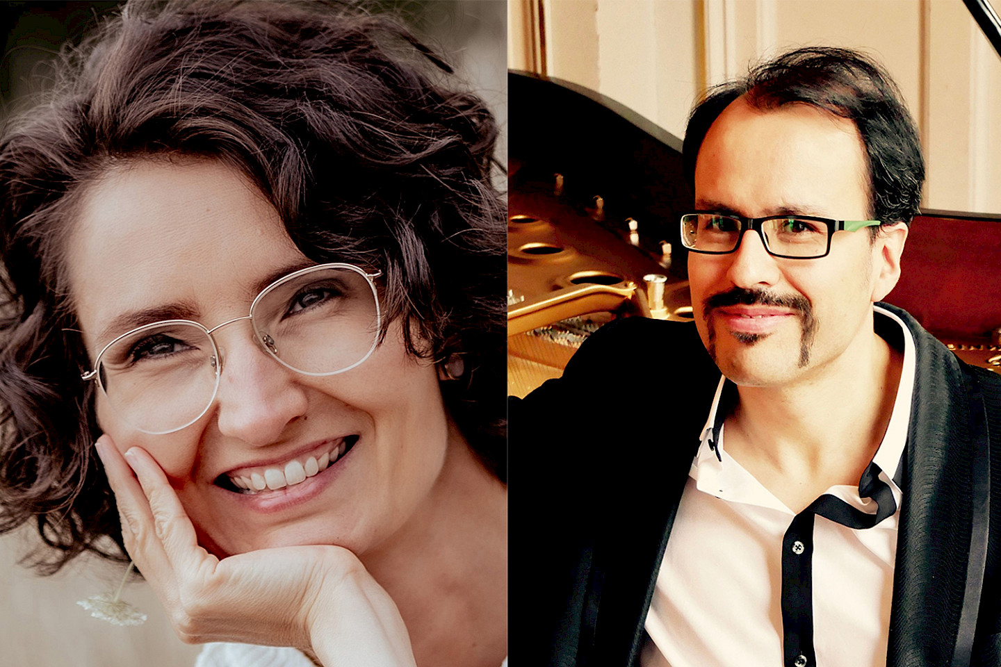 v.l.n.r.: Margit Kovács, Victor Alcántara