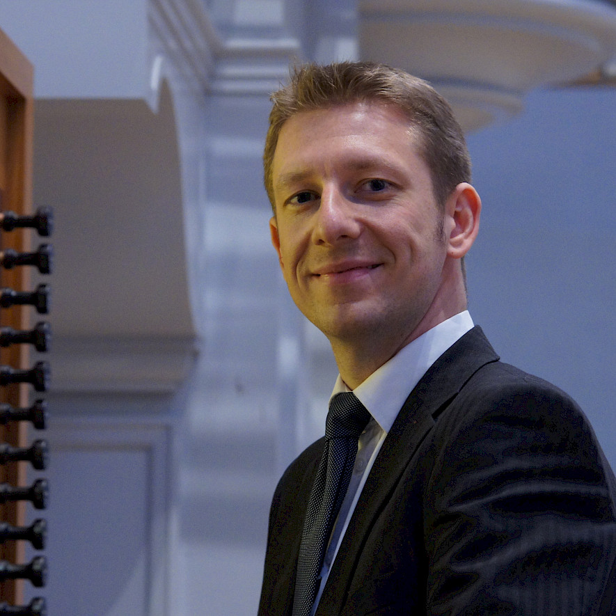 Domorganist Prof. Ruben Sturm © Matthias Heid