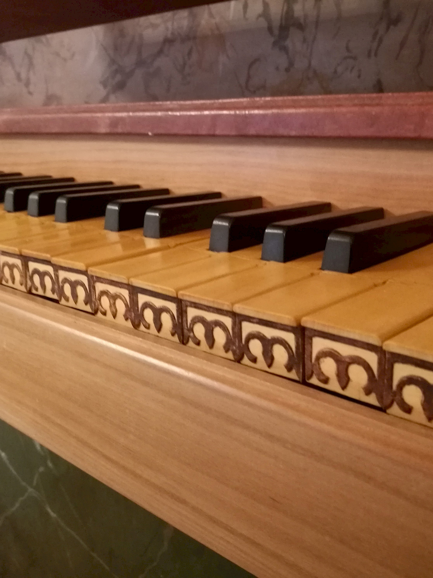 Orgel St. Georg, Tastatur